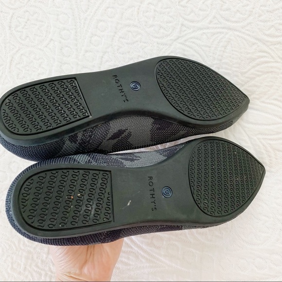 Rothy's Pointed-Toe Flats, Dark Camo (Sz 8.5) - Picture 9 of 9